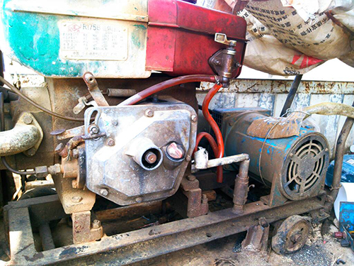 莱城单杠柴油机发电机出租